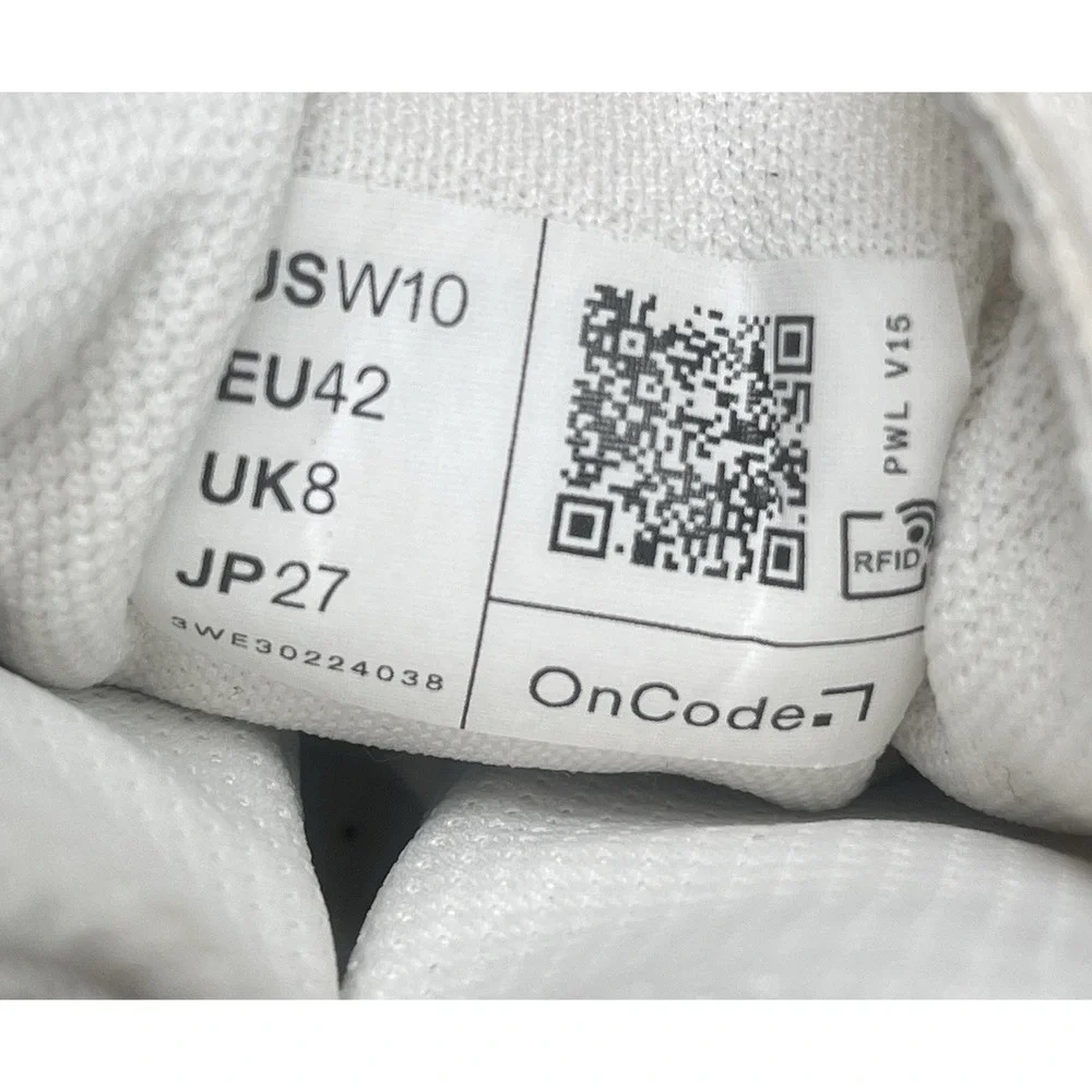 On Cloudnova 2 Sneakers Womens 10 White Running Athletic Shoes Gym 3WE30224038